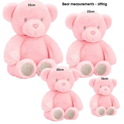 Keel Plush Toy - Pink Teddy Bear 25cm