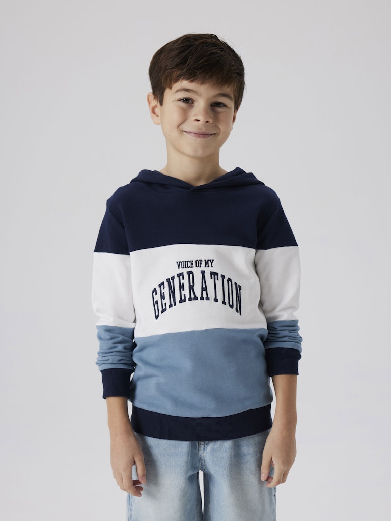 Name it Boys Striped Hoodie Sweatshirt – Hopscotch Kids Store