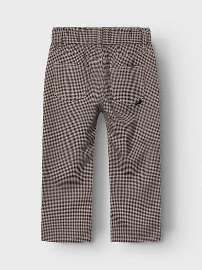 Name it Boys Checked Twill Pants
