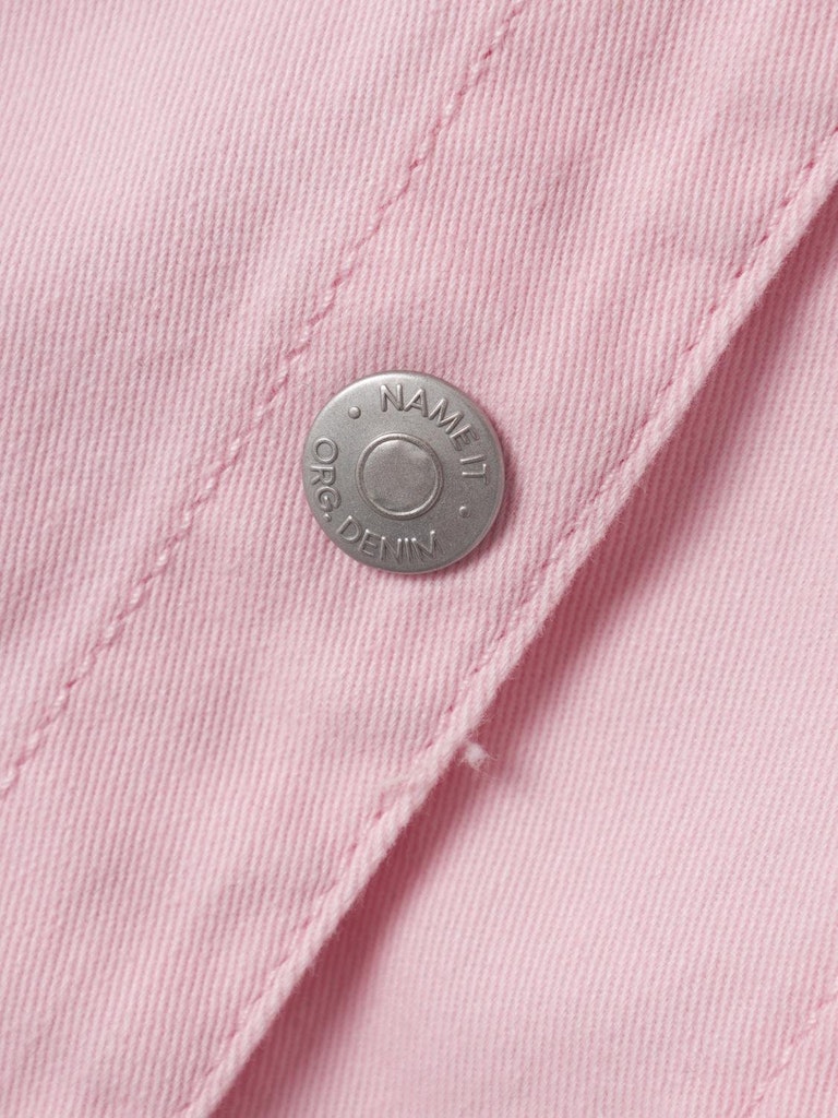 Name It Mini Girls Denim Jacket - Pink