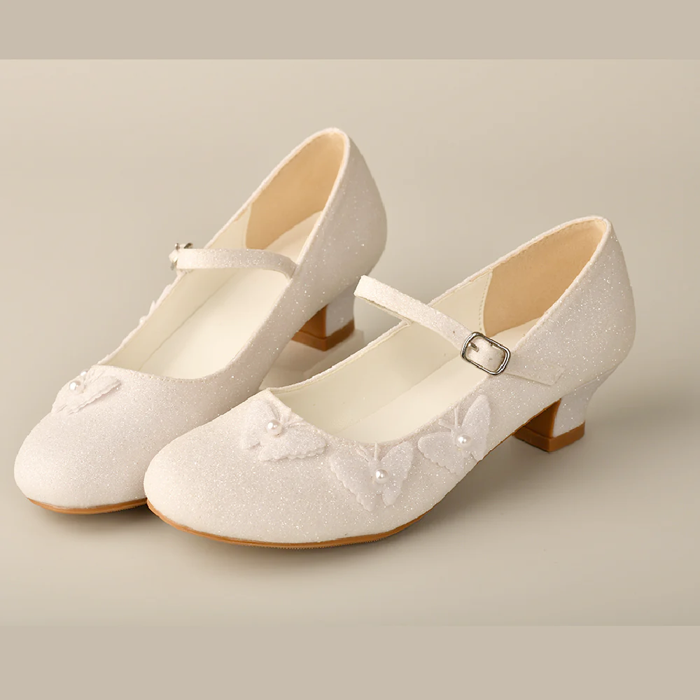 ivory holy communion shoes