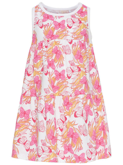 Name it Mini Girl Sleeveless Dress with Butterfly Print FRONT