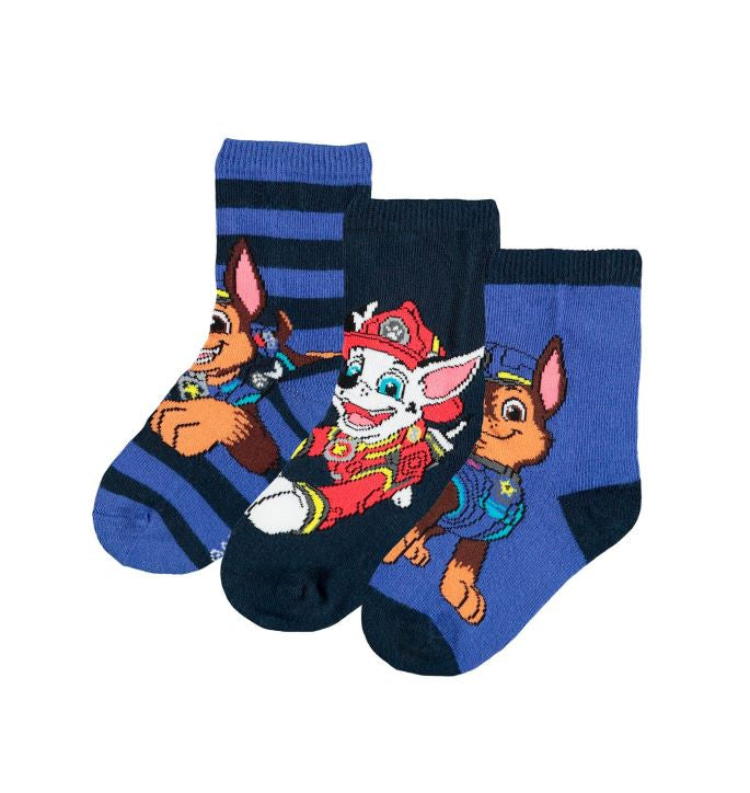 Paw Patrol 3-Pack Socks