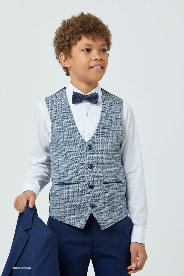 Blue communion on sale suit