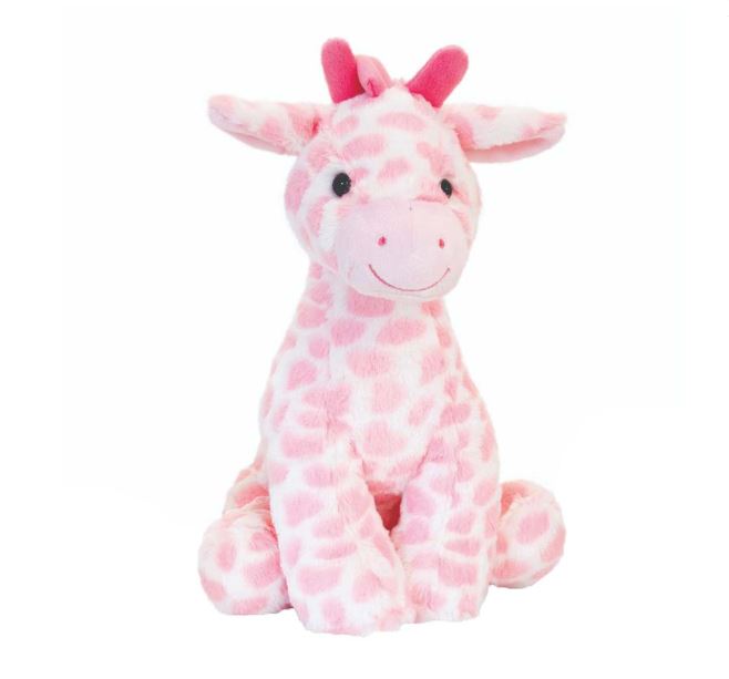 Musical Snuggle Giraffe 26cm - Pink