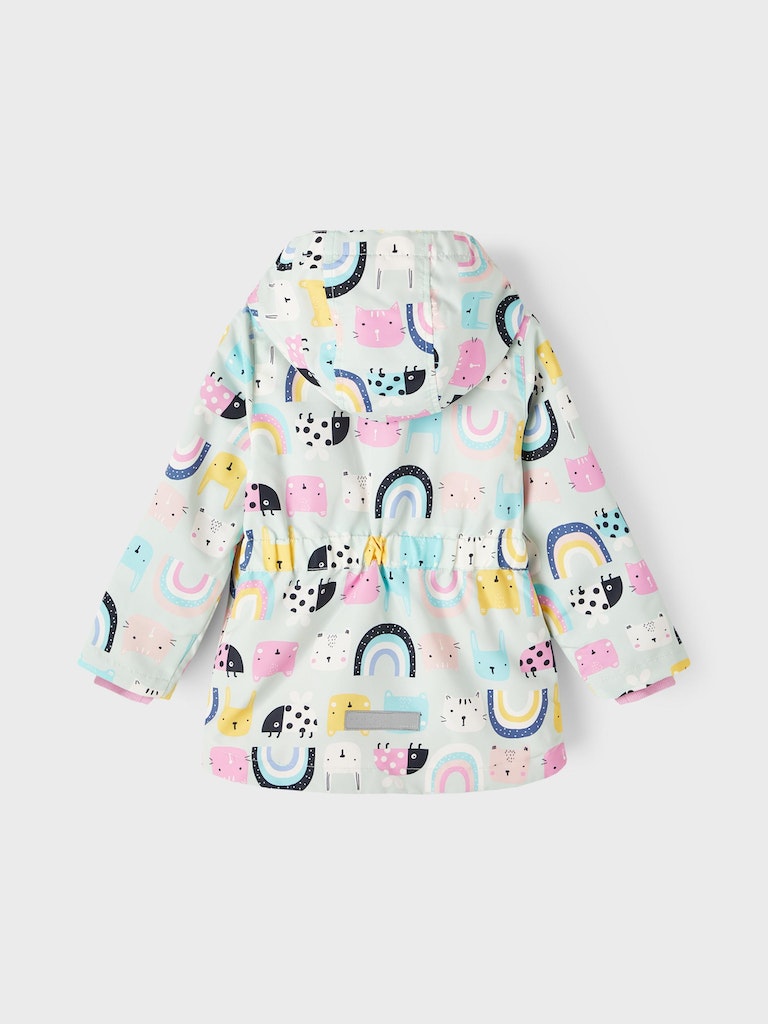 Name it Mini Girls Cute Cat Spring Jacket