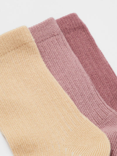 Name it Girls 3-Pack Coloured Socks