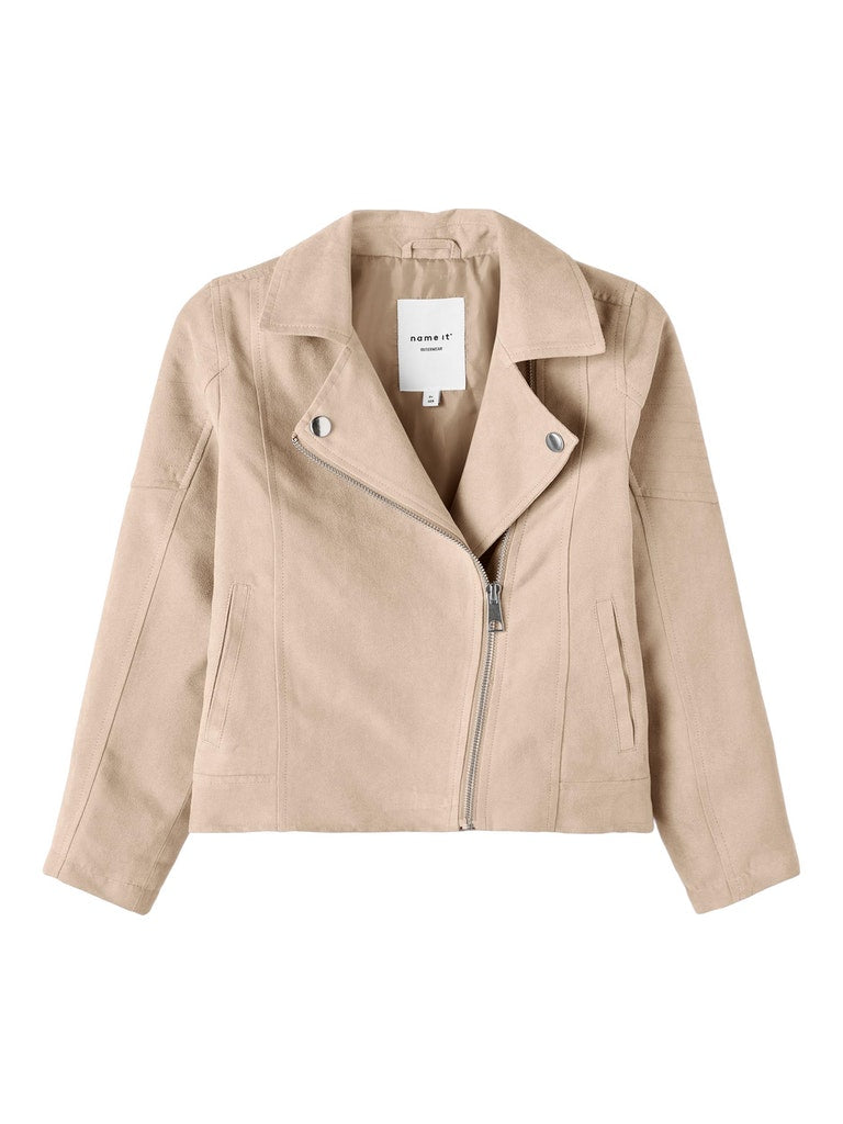 Girls faux hotsell suede jacket