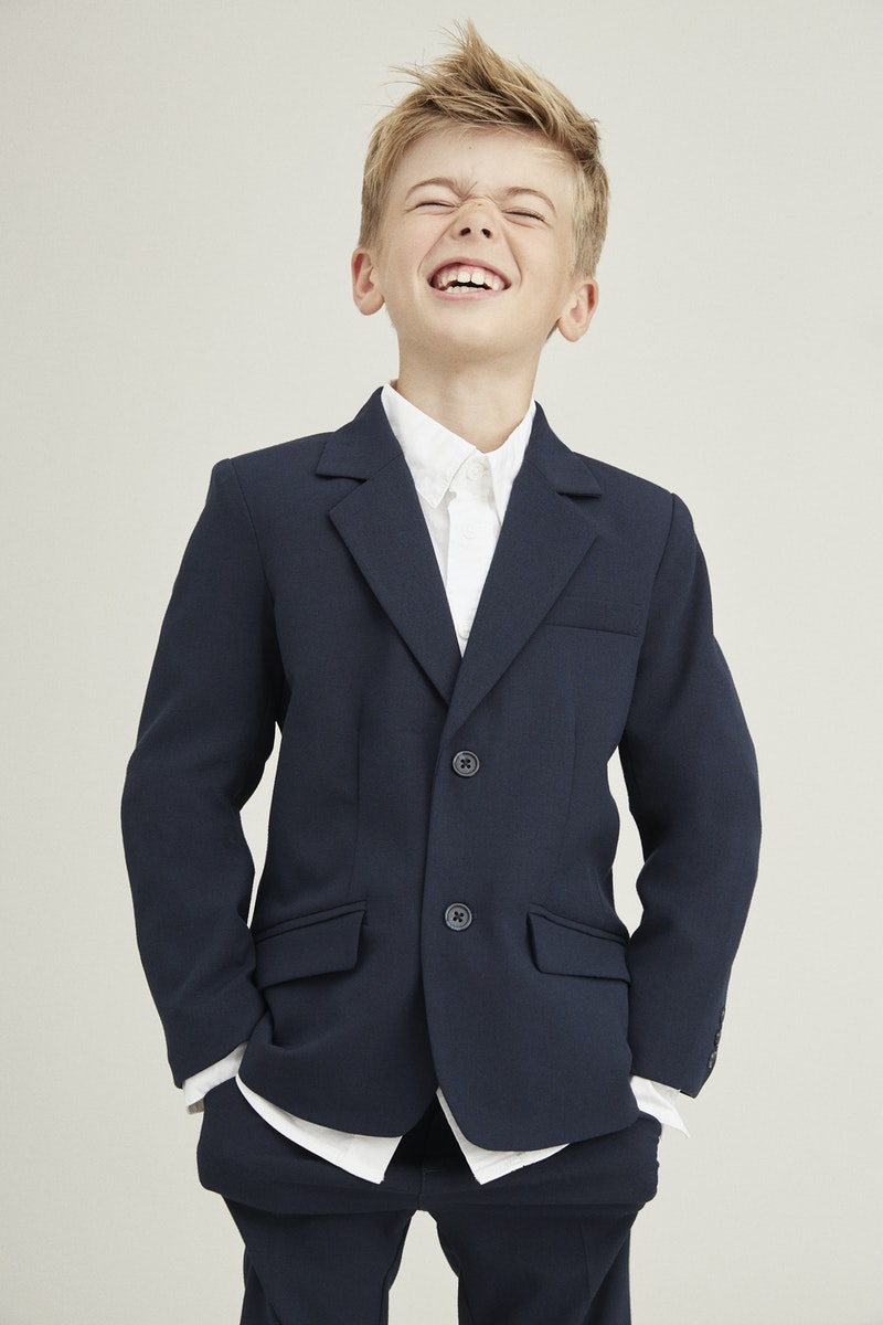 Navy blazer deals boy