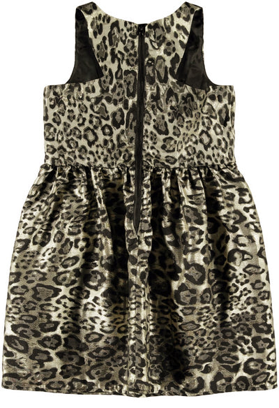 Name it Girls Leopard Print Party Dress