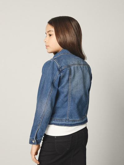 Name it Girls Medium Wash Denim Jacket