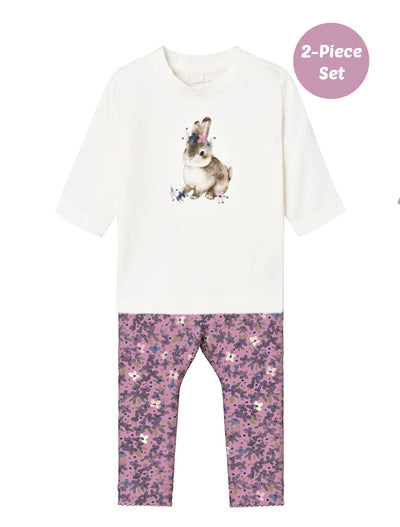 Name it Baby Girls 2-Piece Bunny Set
