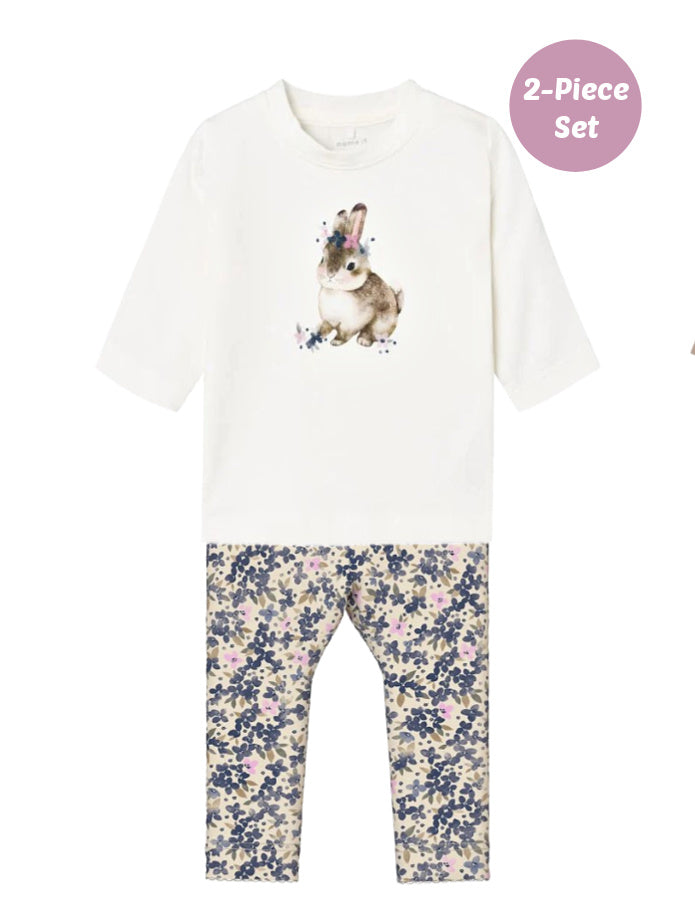 Name it Baby Girls 2-Piece Bunny Set