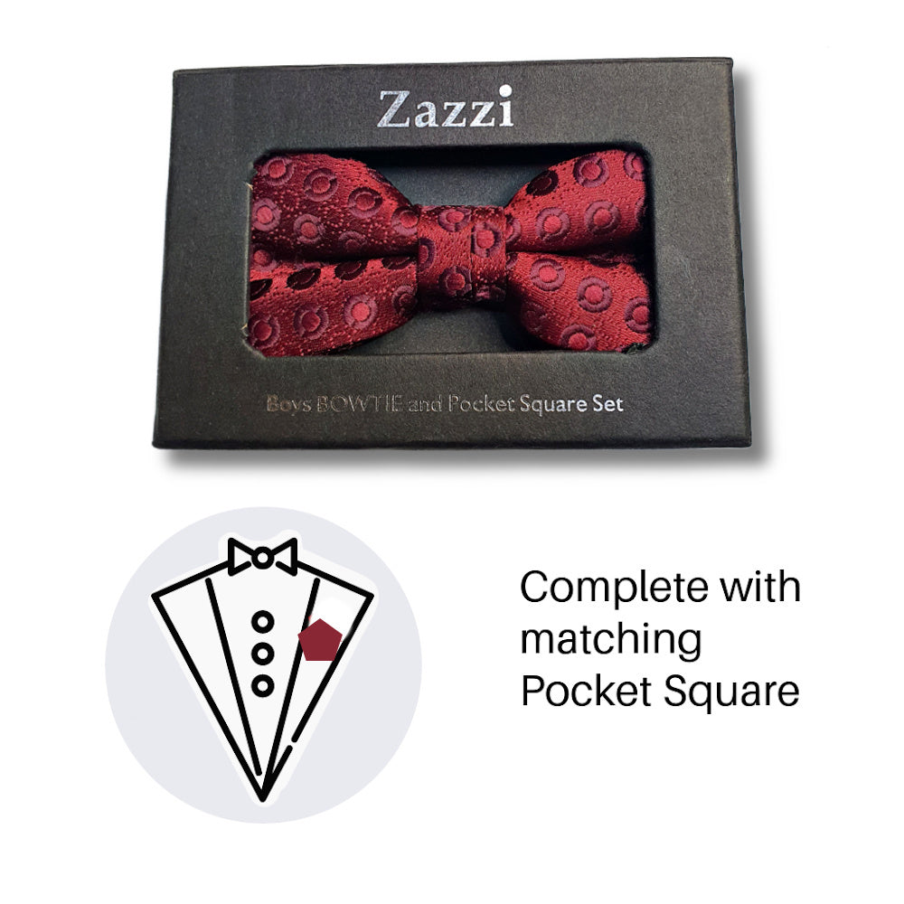 Boys Bow Tie & Pocket Square  4637-2