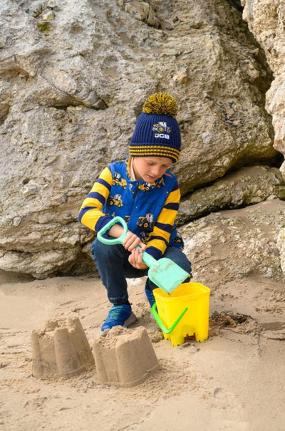 Lighthouse Boys Waterproof Alex Gilet - JCB Blue