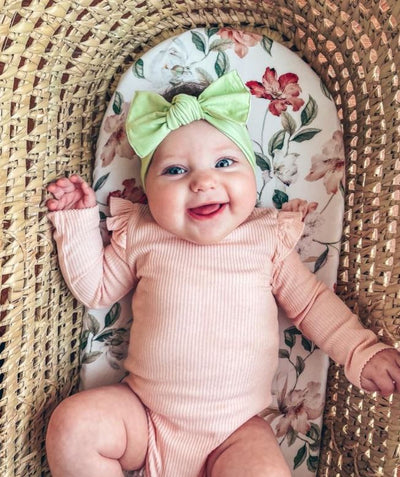 Little Bow Pip Apple Green Pippa Bow Hairband