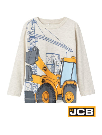 Name It Boys JCB Tractor Long Sleeved Top