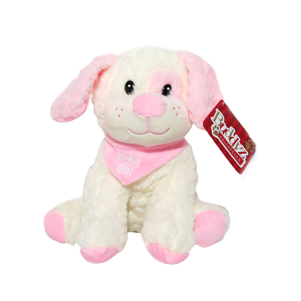 Pink Dog Soft Toy 