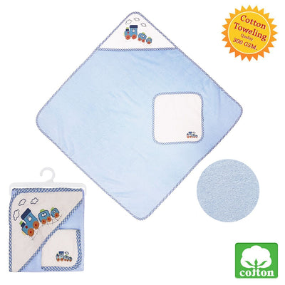 Baby Hooded Towel And Washcloth