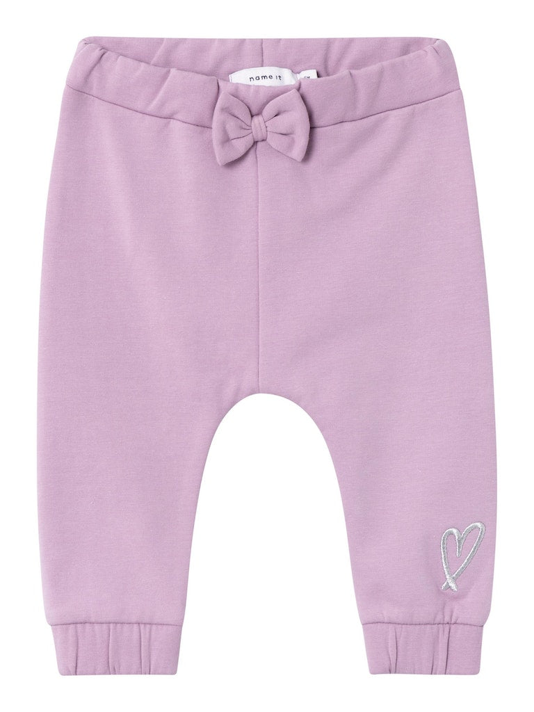 Name it Baby Girl Pants with Adjustable Waist - Lavender