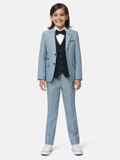 Benetti Boys 3-Piece NAPOLI SMOKE  Communion Suit