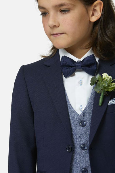 Benetti Boys Simon Blue Waistcoat