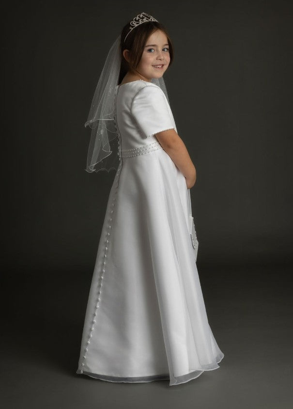 Girls Communion Dress Style D018 Little People
