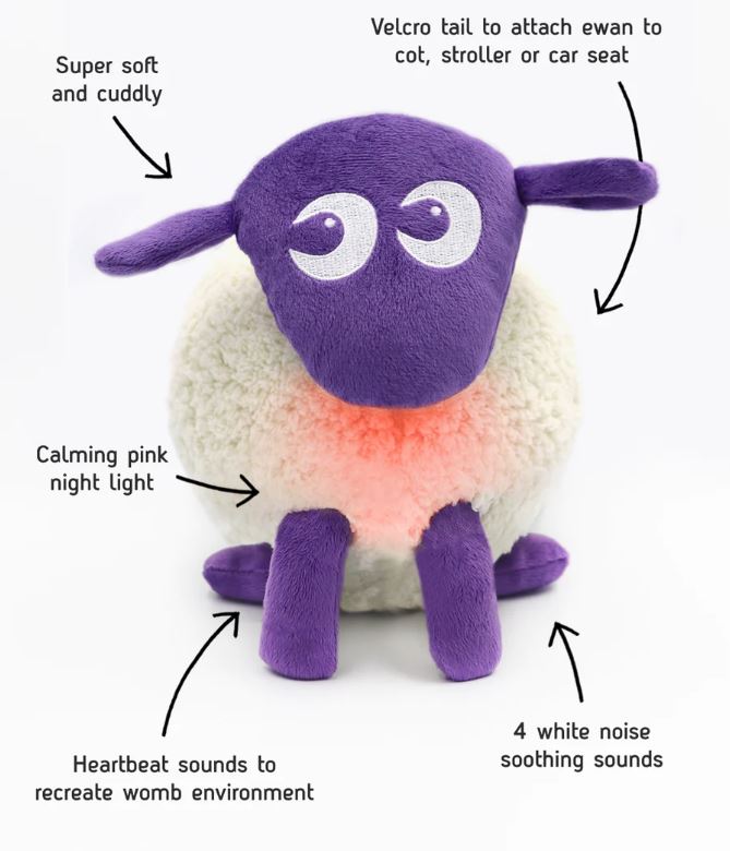 EWAN THE DREAM SHEEP - PURPLE