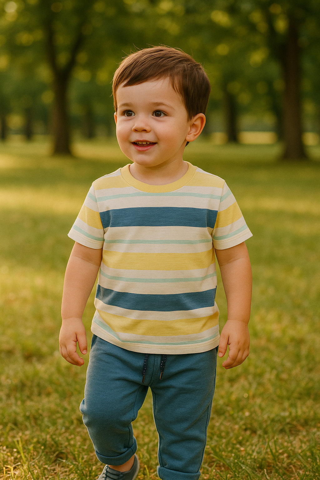 Name it Mini Boys Stripy T-Shirt