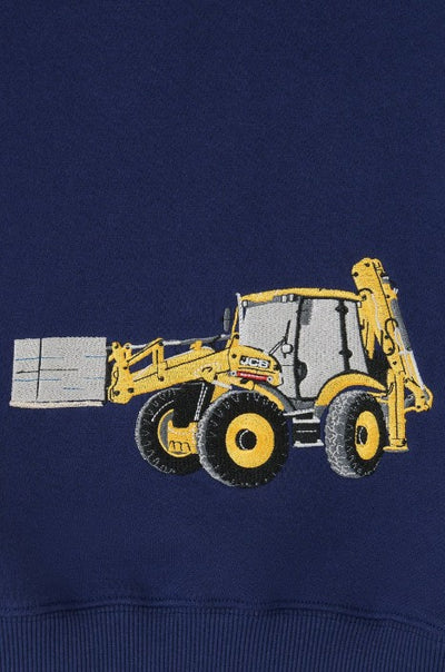 Lighthouse Boys Tractor Zip-Up Hoodie - JCB Tractor