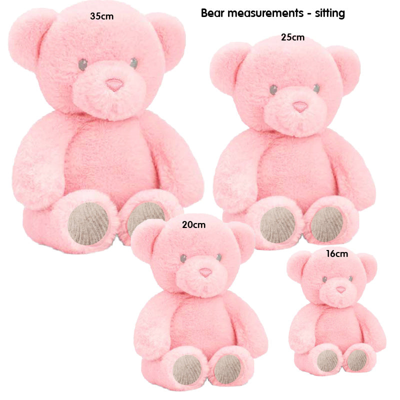 Keel Plush Toy - Pink Teddy Bear 35cm