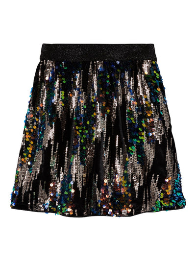 Name it Girls Gold Sequin Skirt