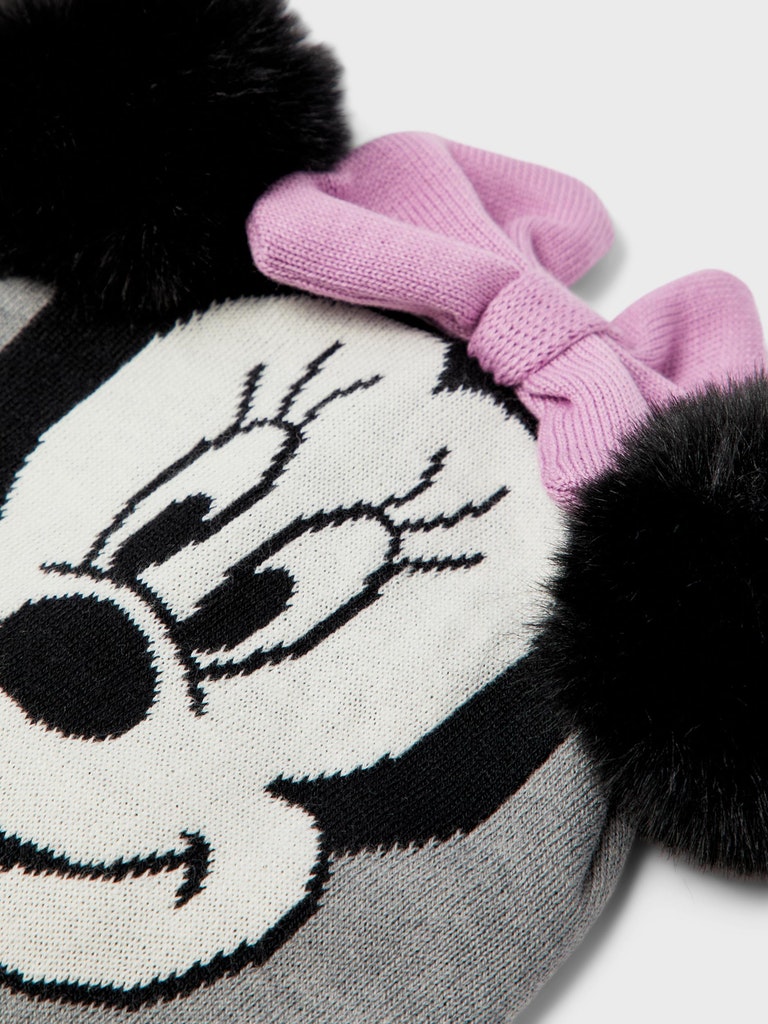 Minnie Mouse Girls Knitted Winter Hat