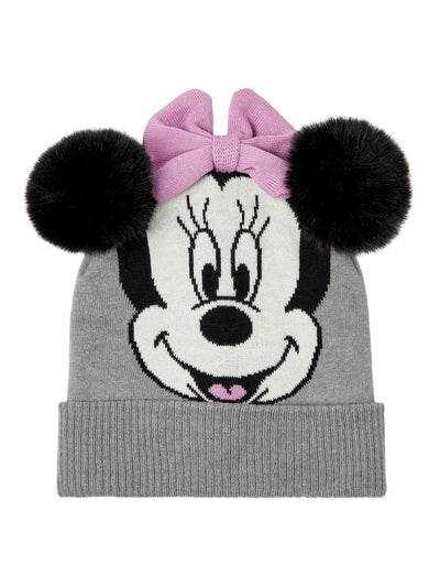 Minnie Mouse Girls Knitted Winter Hat