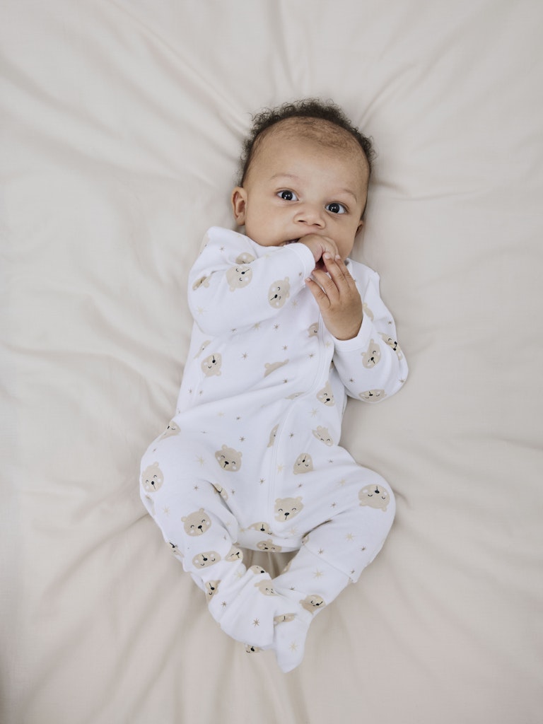 Name it Baby Boy 2-Pack Zip-Up Babygrows / Nightsuit