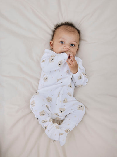 Name it Baby Boy 2-Pack Zip-Up Babygrows / Nightsuit