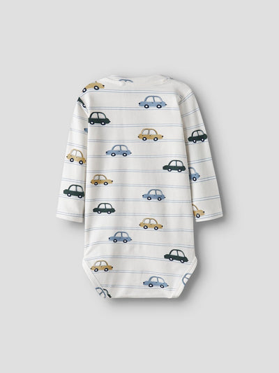 Baby Boy 2-Pack Bodysuit - Dino Cars