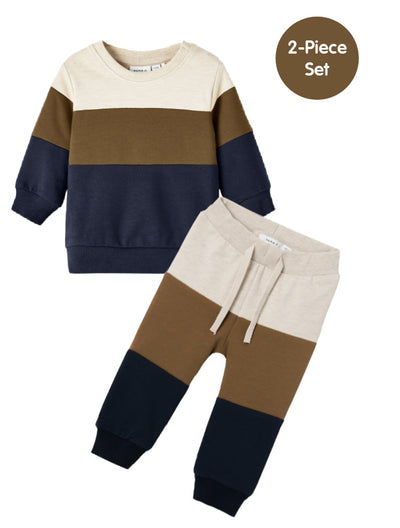 Name it Baby Boy 2-Piece Sweat Set - Navy