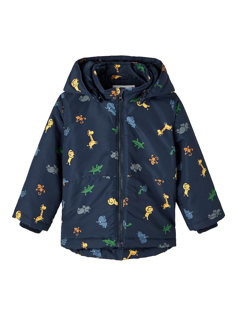 Name it Baby Boy Animal Print Padded Winter Jacket