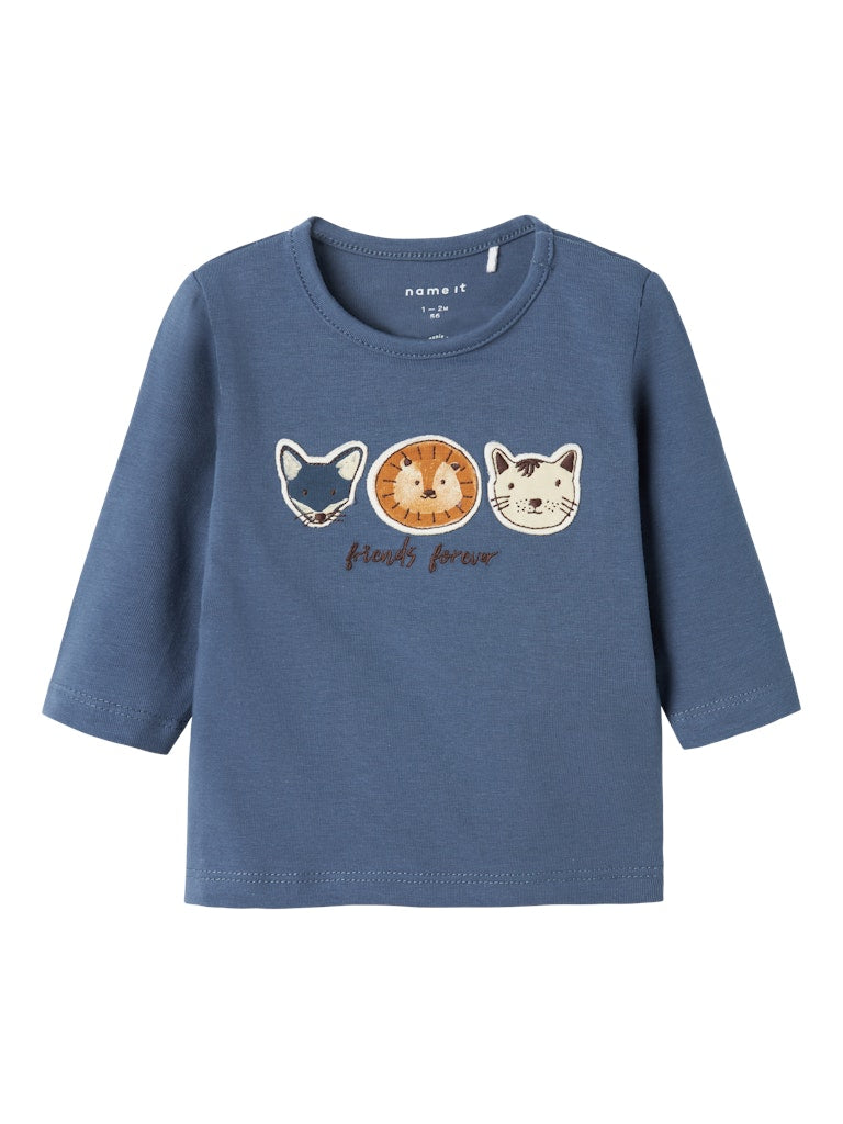 Name it Baby Boy Animal Print Top