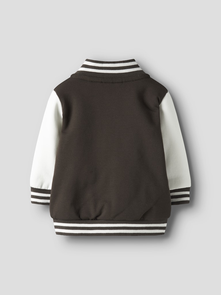 Name it Baby Boy Sweat Cardigan - Brown Teddy
