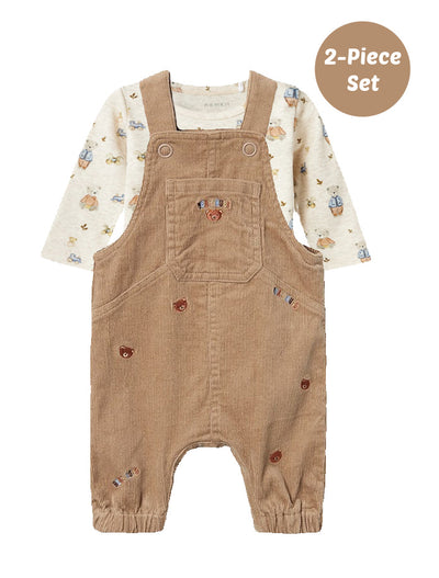 Name it Baby Boy Corduroy Dungaree Set