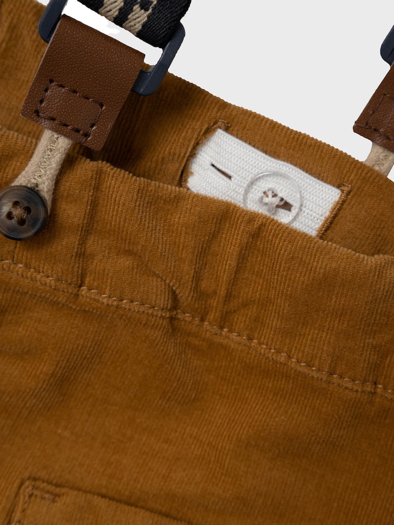 Baby Boy 2-Piece Corduroy Pants with Body Top