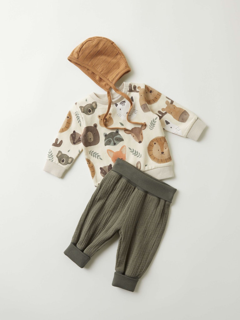Name it Baby Boy Sweatshirt - Forest Friends