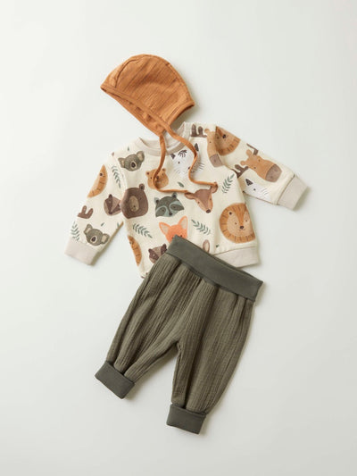 Name it Baby Boy Sweatshirt - Forest Friends