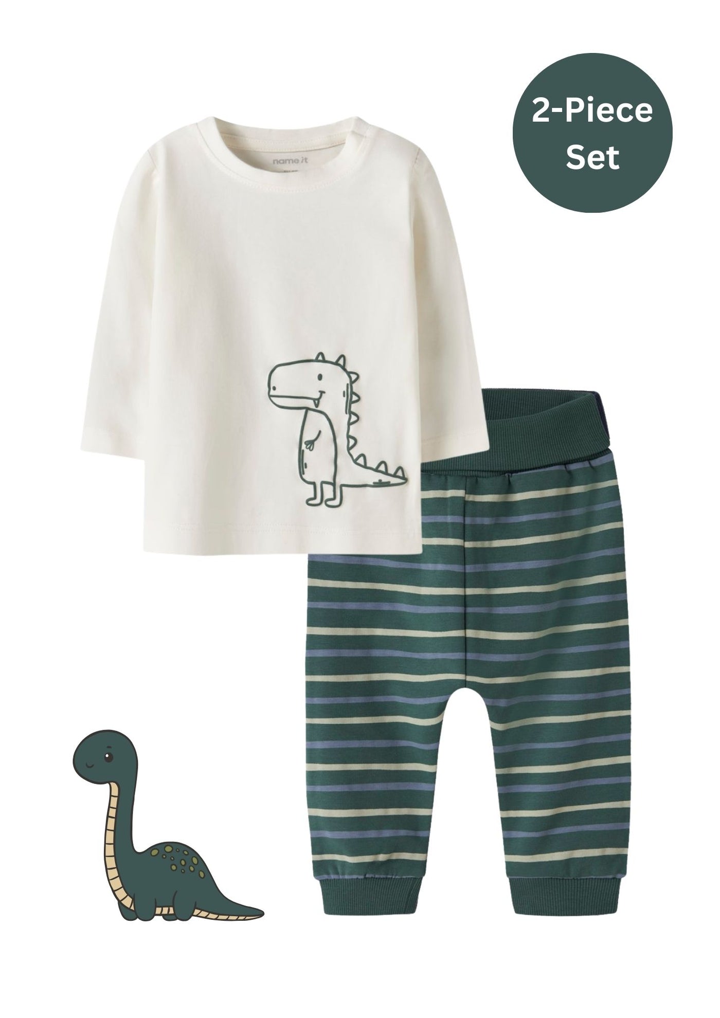 Name it Baby Boy 2-Piece Set - Dino Baby