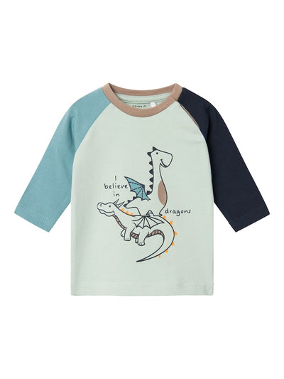 Baby Boy Dragon Print Top