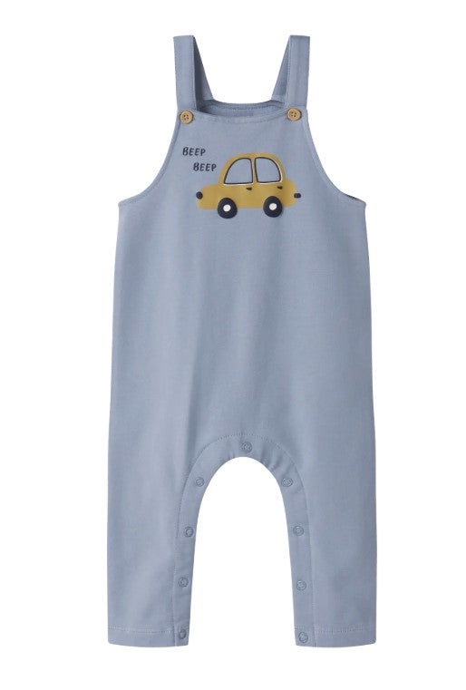 Name it Baby Boy 2-Piece Dungaree Set - Dino Cars Design