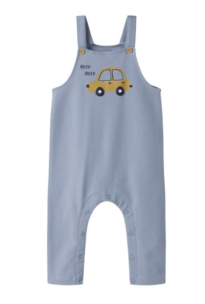 Name it Baby Boy 2-Piece Dungaree Set - Dino Cars Design