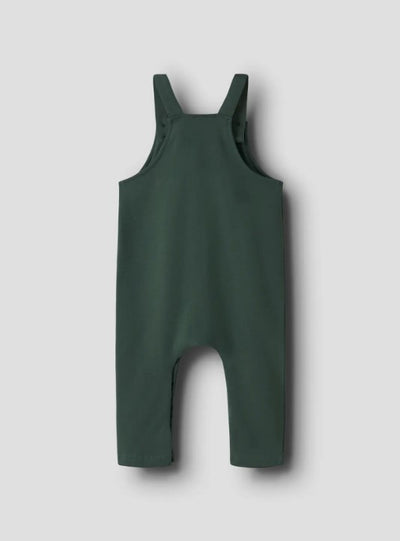 Name it Baby Boy 2-Piece Dungaree Set - Green Pear